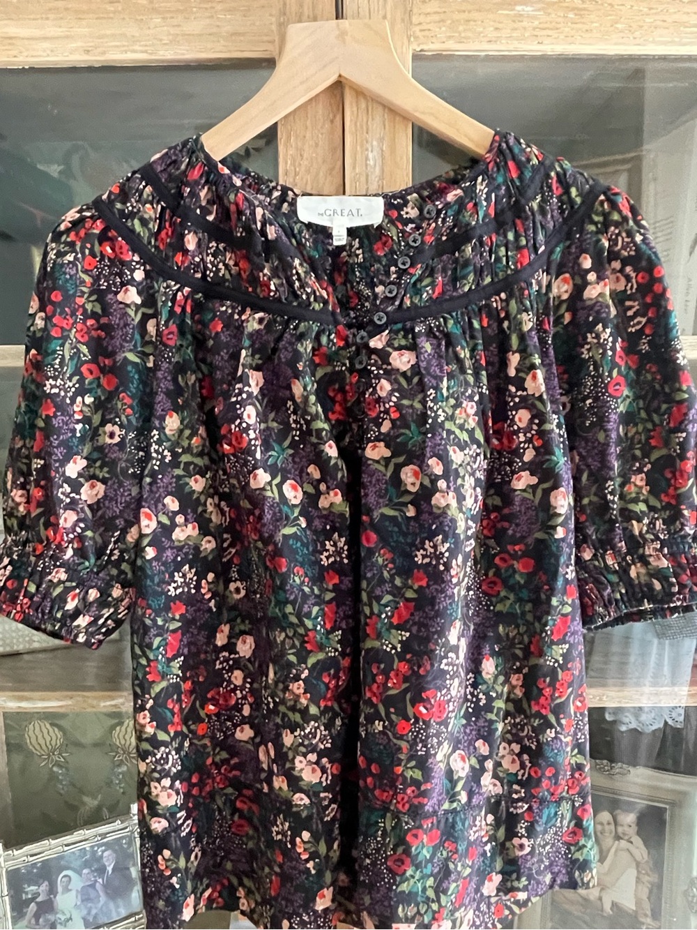 THE GREAT. Storyteller Blouse Size 1